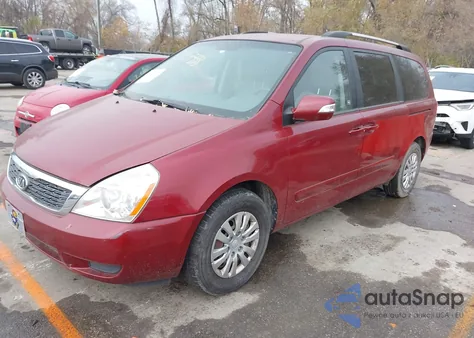 2011 Kia Sedona Lx from USA, damaged, VIN KNDMG4C71B6407936